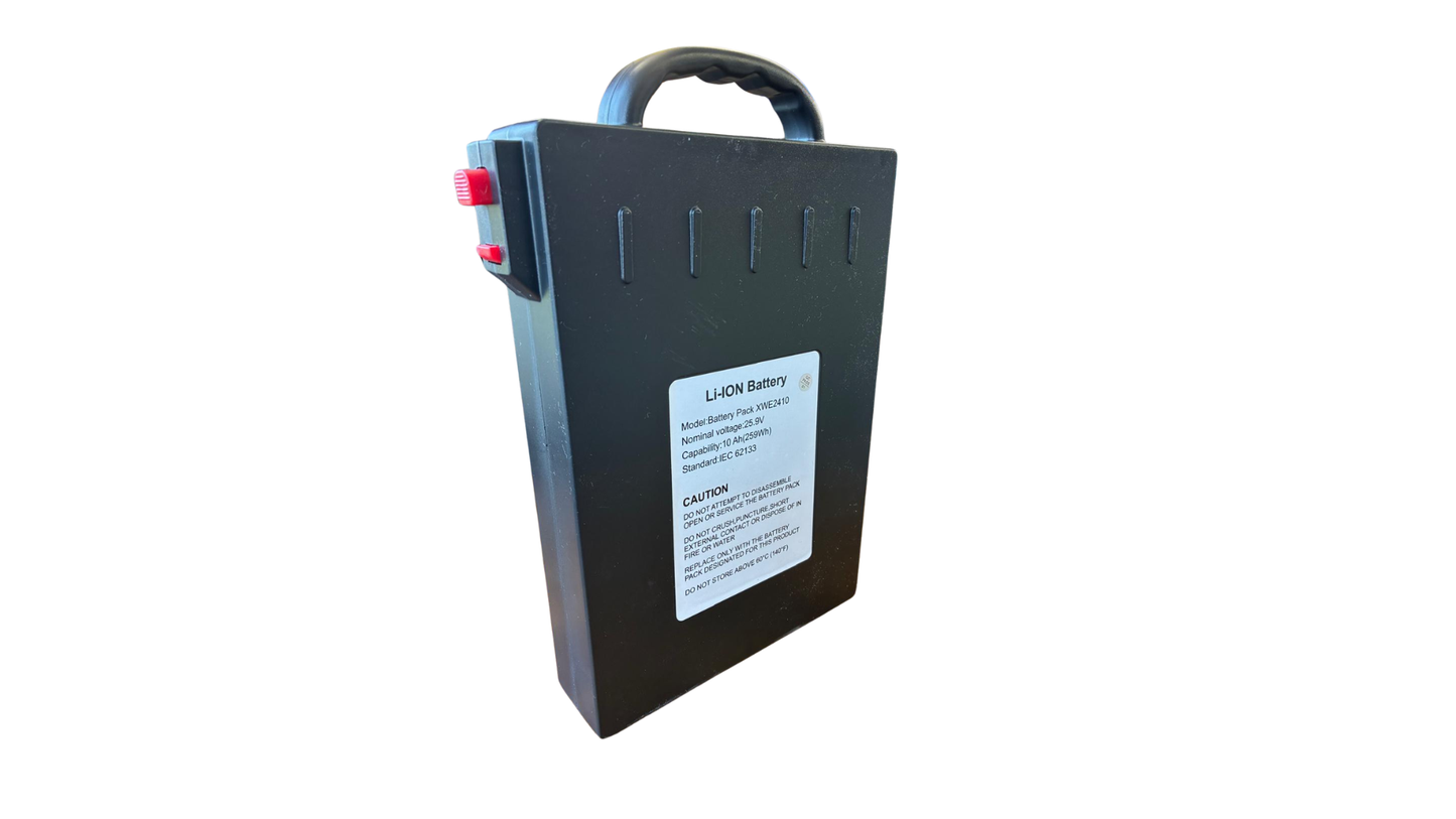 24 Volt 10 AH Lithium-ion Battery for Verpal, Goldseason Electric Wheelchairs-Big Size Battery