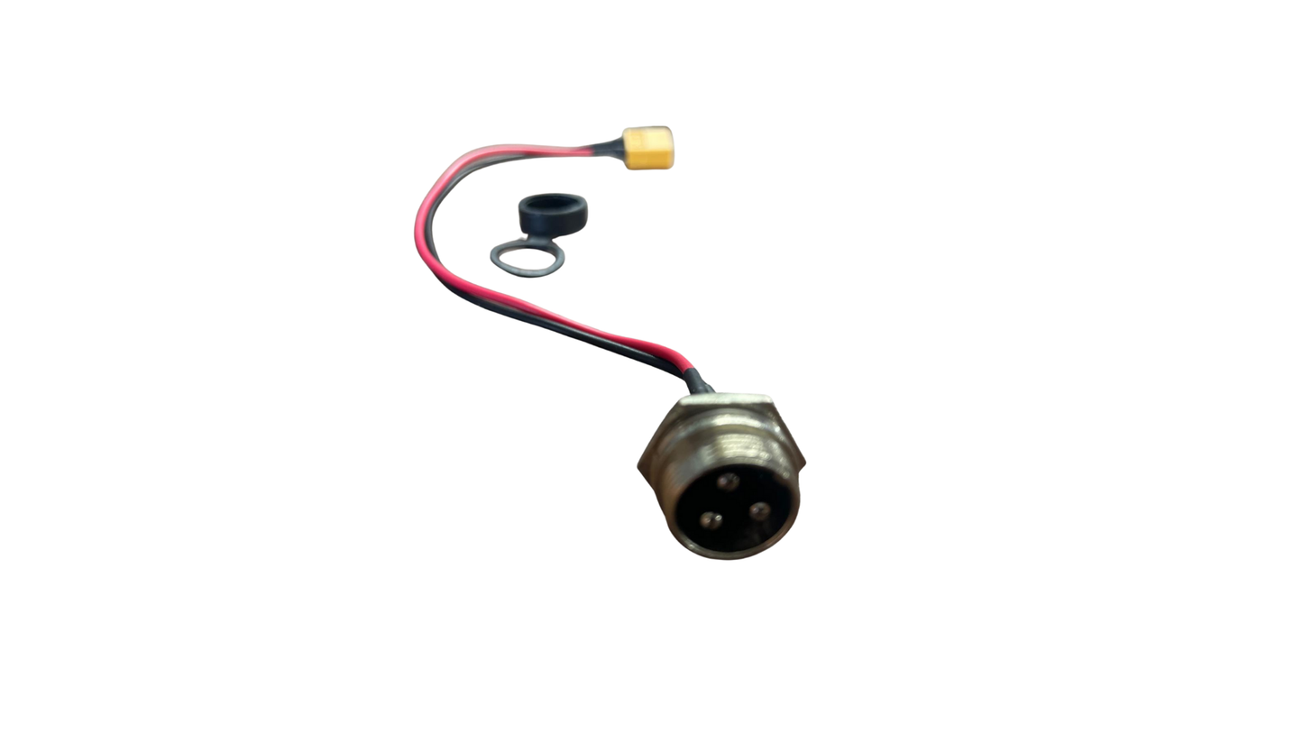 Charger Port for Rubicon FX03, Klano KX30, Comfygo MS3000, LELEKUAI, Dragon Mobile EX 4 Wheel Mobility Scooters Models