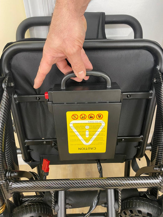 24 Volt 10 AH Lithium-ion Battery for Verpal, Movex, Goldseason Electric Wheelchairs