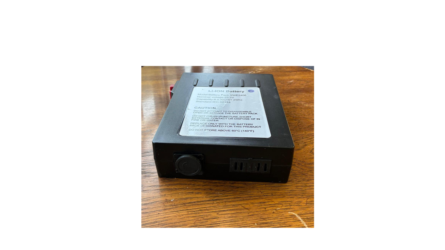 24 Volt 6 AH Lithium-ion Battery for Verpal, Movex, Goldseason Electric Wheelchairs