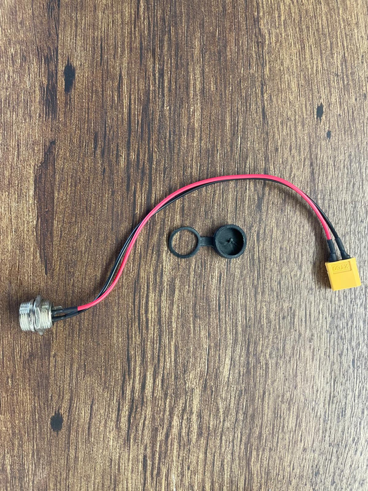 Charger Port for Rubicon FX03, Klano KX30, Comfygo MS3000, LELEKUAI, Dragon Mobile EX 4 Wheel Mobility Scooters Models