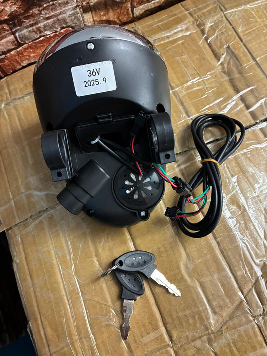 Headlight for Rubicon FX03, Klano KX30, Comfygo MS3000, LELEKUAI, Dragon Mobile EX 4 Wheel Mobility Scooters Models