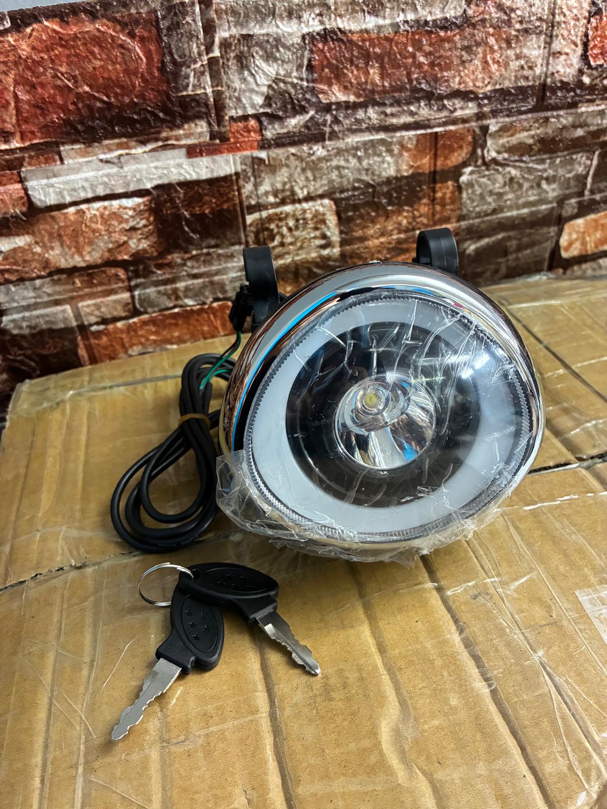 Headlight for Rubicon FX03, Klano KX30, Comfygo MS3000, LELEKUAI, Dragon Mobile EX 4 Wheel Mobility Scooters Models