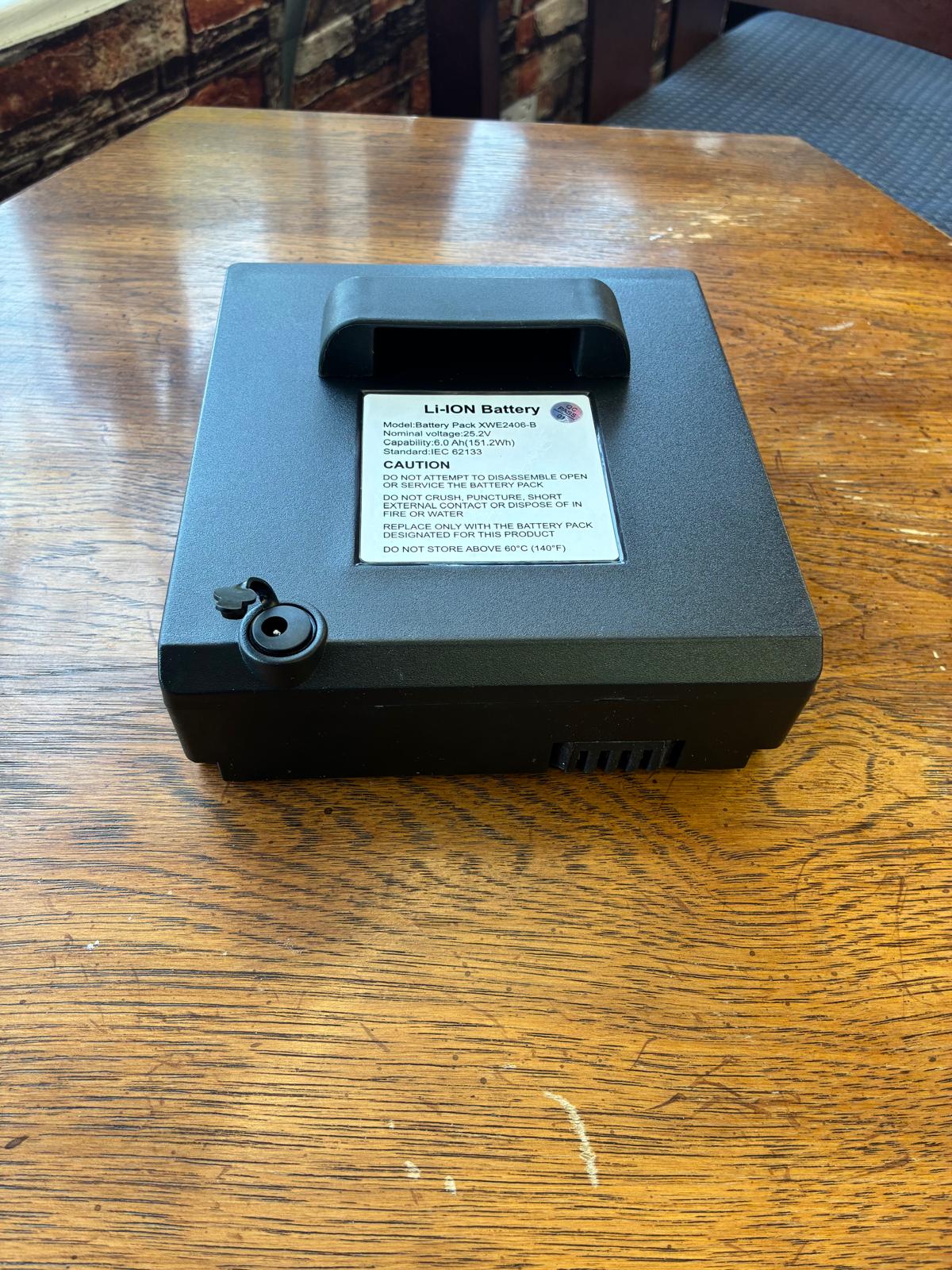 24V 6AH Lithium-Ion Battery – Compatible with Rubicon DX04 & Klano KL40